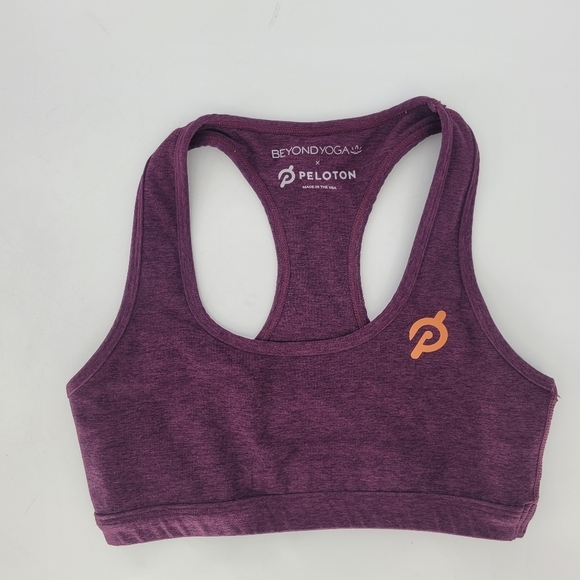 Peloton beyond Yoga purple soft sports bra small - Picture 2 of 8